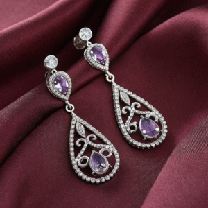 Amethyst Drop Earrings