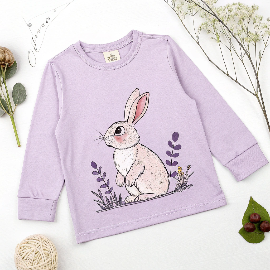 a-pastel-lavender-long-sleeve-kids--t-shirt-with-a