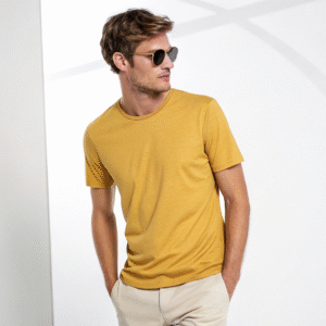 Yellow Crew Neck T-Shirt