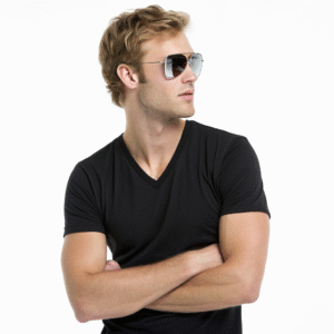 Black Crew Neck T-Shirt